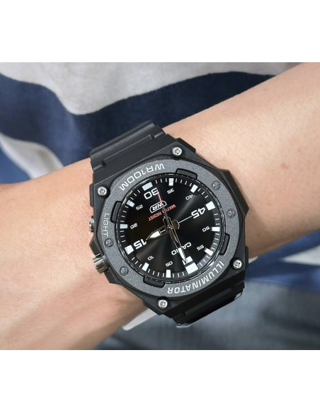 reloj deportivo hombre Casio Heavy-Duty  MW-620H-1A 48,1 mm 100m WR correa de resina