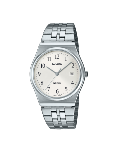 reloj clásico hombre Casio MTP-B145D-7B 80’s style  35mm 50m WR correa de acero