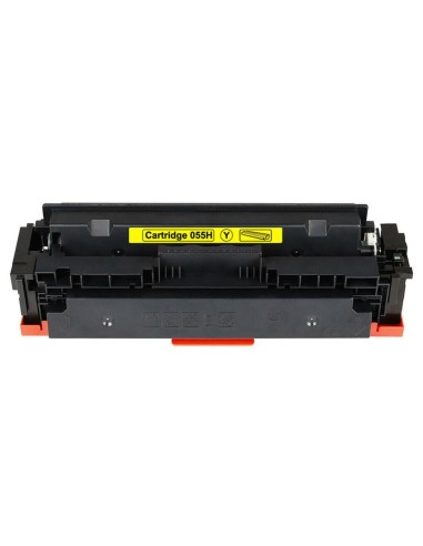 toner Compatible Canon 055H - con chip - AMARILLO LBP-660 MF740  Series
