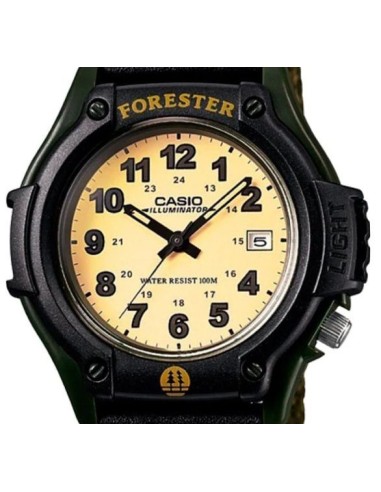 Reloj hombre Casio Forester FT-500WC-3B 100m WR Luz Led