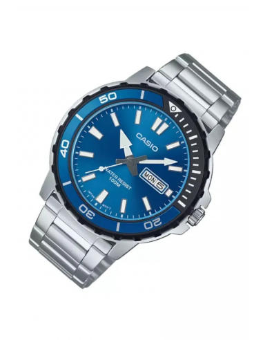 reloj deportivo buceo hombre Casio Duro Marine Monster Sports MTD-125D-2A1 45.6mm 100m WR