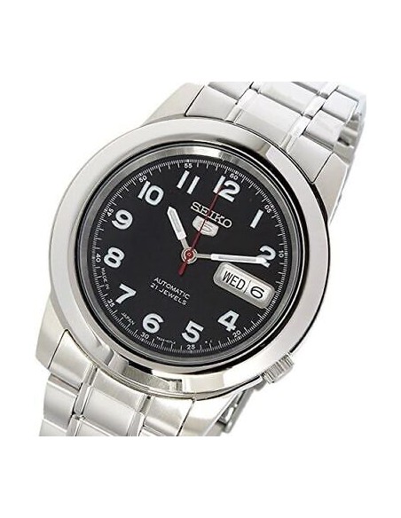 SNKK35J1 Reloj automático hombre Seiko 5 Classic SNKK35J1 Made in Japan 39mm correa de acero 30m WR