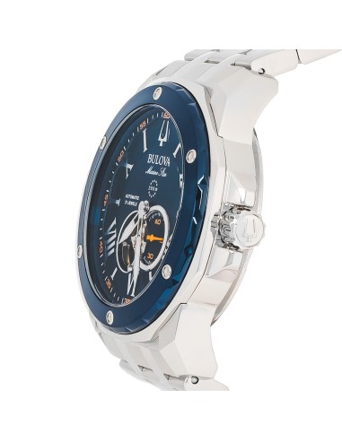 reloj automático buceo  hombre Bulova Marine Star 98A302 45mm 200m WR correa de acero