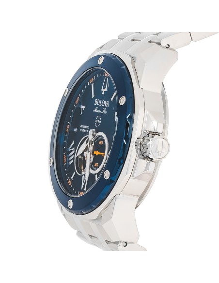 reloj automático buceo  hombre Bulova Marine Star 98A302 45mm 200m WR correa de acero
