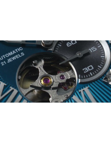 reloj automático hombre Bulova Marine Star Marc Anthony A Diamond Accent 98D184 45mm 200m WR  correa de acero