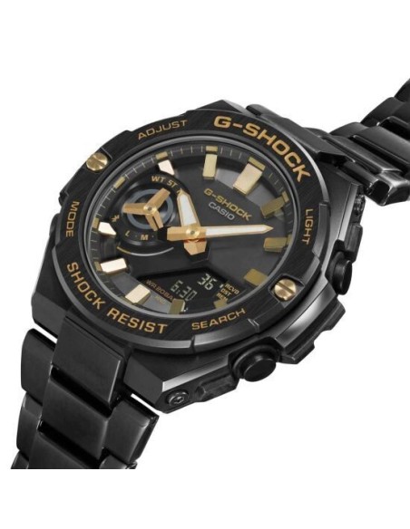reloj solar bluetooth  Casio G-SHOCK G-STEEL Bluetooth Solar GST-B500BD-1A9 200m WR Hora Mundial
