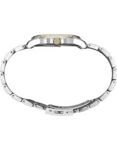 reloj clásico hombre Seiko Essentials SUR356 39.6mm 100m WR correa de acero dos tonos 2
