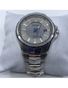 reloj hombre solar Seiko Coutura SNE565 42.5mm 100m WR cristal de zafiro correa de acero (hasta 10 meses sin recarga) 2