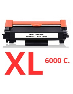 toner Compatible Brother TN2420 XL - CON CHIP - TN-2420 (ALTA CAPACIDAD / JUMBO) Brother MFC L2710DW