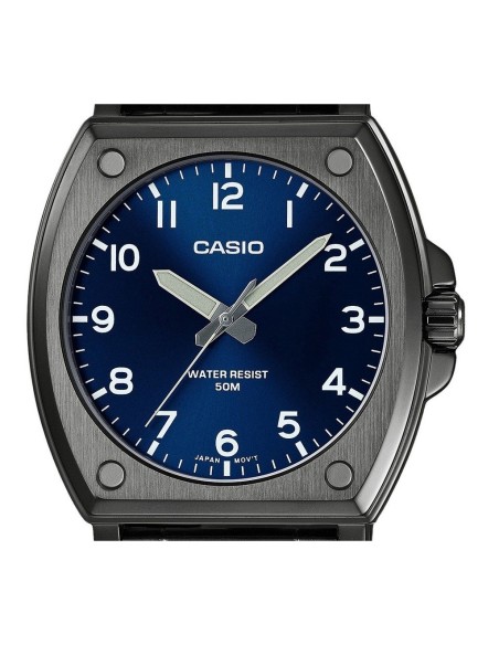 reloj clásico hombre Casio MTP-E730B-2A 43.40mm 50m WR acero inoxidable con baño de iones manecillas luminosas