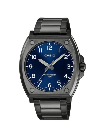 reloj clásico hombre Casio MTP-E730B-2A 43.40mm 50m WR acero inoxidable con baño de iones manecillas luminosas