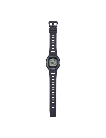 reloj cronómetro deportivo Bluetooth unisex Casio StepTracker WS-B1000-1A 41.3mm Smartlink 100m WR correa de resina