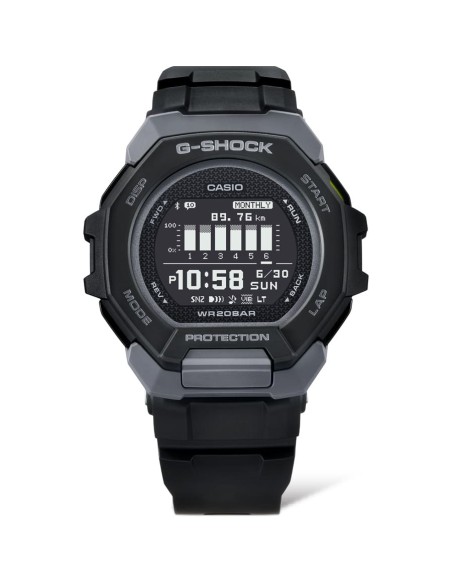 Bluetooth Casio G-Shock G-Squad GBD-300-1JF  JDM 200m WR Tiempos de Vuelta Acelerómetro