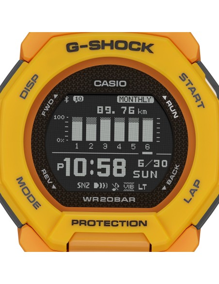 Bluetooth Casio G-Shock G-Squad  GBD-300-9JF JDM 200m WR Tiempos de Vuelta