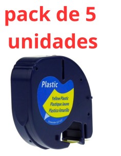   DYMO LetraTag Label Maker Plus LT100H LT100T LetraTag QX50 negro-amarillo 2