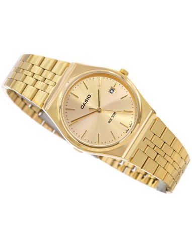 reloj clásico hombre Casio MTP-B145G-9A 80’s style 35mm 50m WR correa de acero