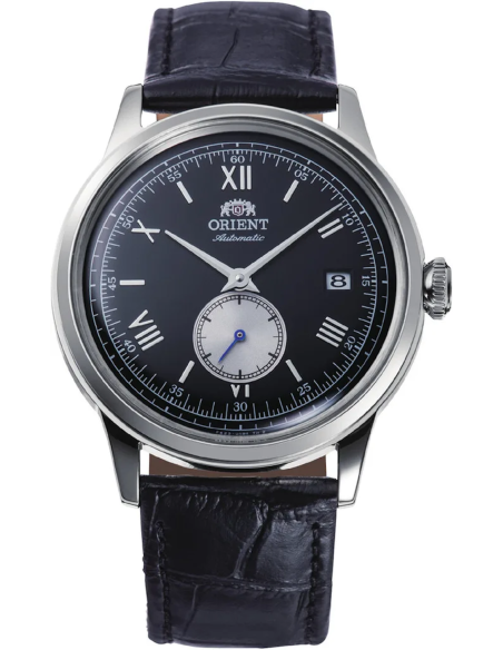 Reloj automático hombre Orient Bambino Small Seconds RA-AP0101B 38.4mm correa de cuero (admite cuerda manual)