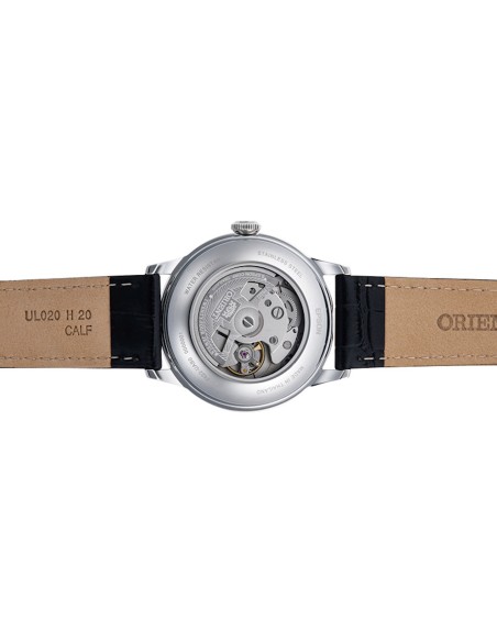 Reloj automático hombre Orient Bambino Small Seconds RA-AP0101B 38.4mm correa de cuero (admite cuerda manual)