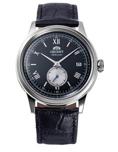 Reloj automático hombre Orient Bambino Small Seconds RA-AP0101B 38.4mm correa de cuero (admite cuerda manual)