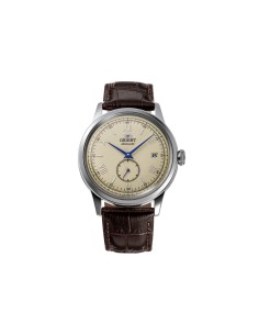 Reloj automático hombre Orient Bambino Small Seconds RA-AP0105Y 38.4mm correa de cuero (admite cuerda manual)