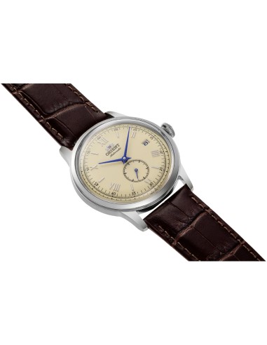 Reloj automático hombre Orient Bambino Small Seconds RA-AP0105Y 38.4mm correa de cuero (admite cuerda manual)