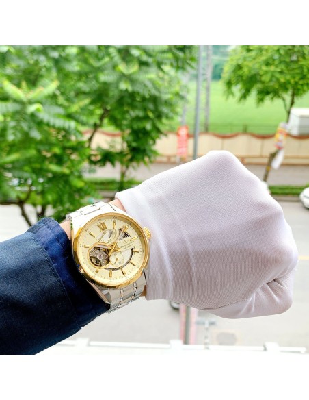 automático hombre Orient Star Skeleton Contemporary RE-AV0124G 41mm 100m WR cristal de zafiro