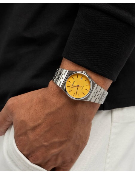 copy of Reloj clásico analógico hombre Casio mtp-b145d-4a 40x35mm correa de acero inoxidable water resist 50m