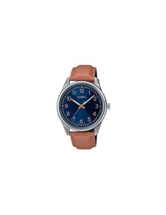 copy of Reloj analógico Casio MTP-V005L-1B4 correa de cuero color negro