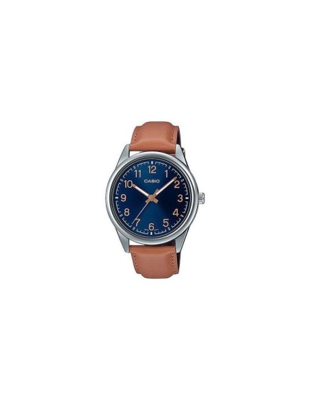 copy of Reloj analógico Casio MTP-V005L-1B4 correa de cuero color negro
