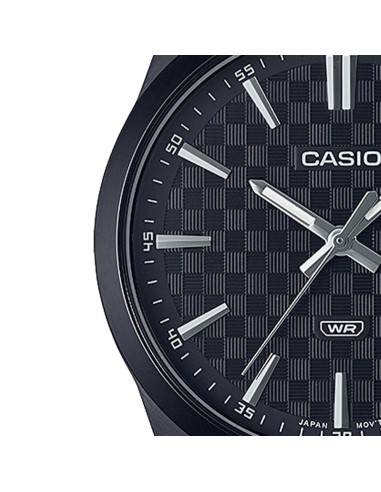 Reloj hombre analógico Casio Gunmetal MTP-VD03B-1A 41mm baño de iones correa de acero