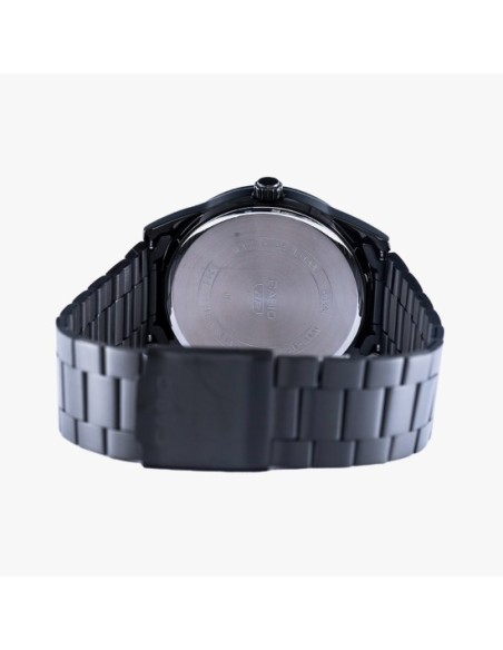 Reloj hombre analógico Casio Gunmetal MTP-VD03B-1A 41mm baño de iones correa de acero