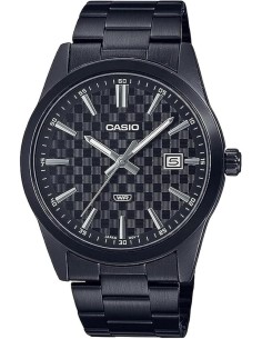 Reloj hombre analógico Casio Gunmetal MTP-VD03B-1A 41mm baño de iones correa de acero