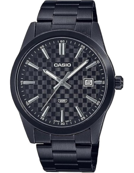 copy of reloj hombre analógico Casio Gunmetal MTP-VD03B-2A 41mm baño de iones correa de acero