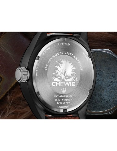 reloj hombre Citizen Eco-drive Star Wars CHEWBACCA AW5008-06W 43mm 100m WR