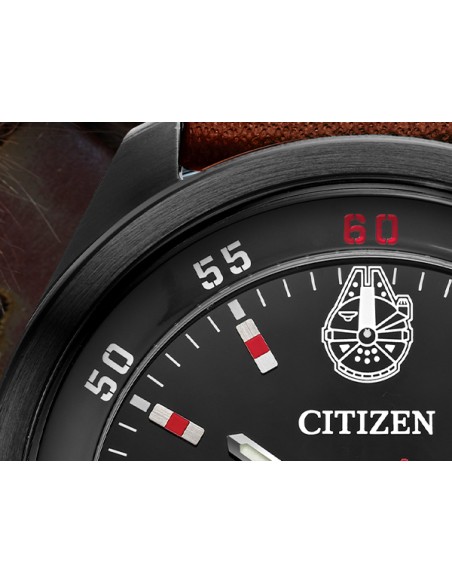 reloj hombre Citizen Eco-drive Star Wars CHEWBACCA AW5008-06W 43mm 100m WR