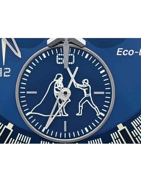 reloj hombre Citizen Luke Skywalker STAR WARS CA0768-07W 44mm 100m WR correa de cuero