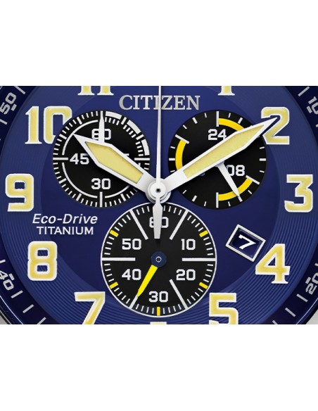 Reloj hombre Titanio Aviador Citizen Super Titanium AT2480-57L Citizen Garrison Super Titanium Pilot