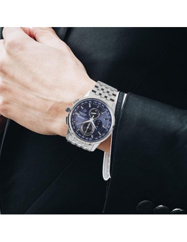 reloj hombre Radiocontrol Citizen AT8110-53E A-T dial negro 43mm Calendario Perpetuo Cristal de Zafiro