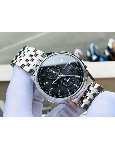 reloj hombre Radiocontrol Citizen AT8110-53E A-T dial negro 43mm Calendario Perpetuo Cristal de Zafiro