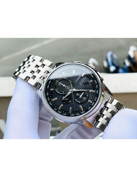 reloj hombre Radiocontrol Citizen AT8110-53E A-T dial negro 43mm Calendario Perpetuo Cristal de Zafiro