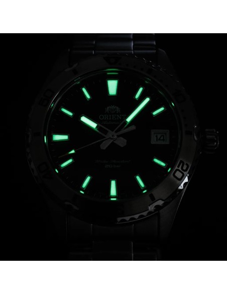 Orient Mako RA-AC0Q01B 39.9mm cristal de zafiro 200m