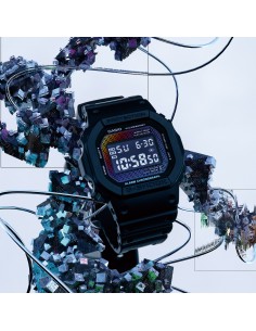 Casio G-Shock Rainbow Brick Wall DW-5600RW-1JF JDM 200m WR resistente a los golpes  48.9 × 42.8 2