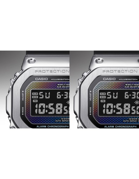 Casio G-Shock Rainbow Brick Wall GM-5600RW-1JF JDM 200M WR  49.6 × 43.2 × 12.9 mm