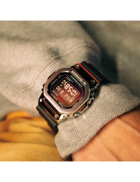 Casio G-Shock Rainbow Brick Wall GM-5600RW-1JF JDM 200M WR  49.6 × 43.2 × 12.9 mm