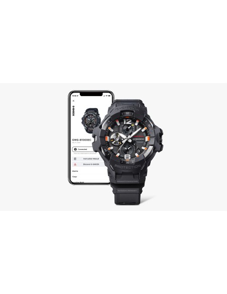 viador solar hombre Bluetooth  Casio G-Shock Gravity Master GR-B300EC-1AJF JDM Tough Solar 59 × 54.7 × 15.7 mm