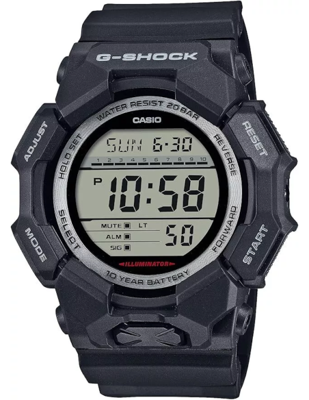Casio G-Shock GD-010-1JF  JDM 51.9mm  200m WR 10 años de batería correa de silicona