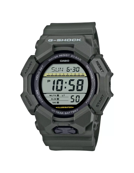 Casio G-Shock GD-010-3JF  JDM 51.9mm  200m WR 10 años de batería correa de silicona