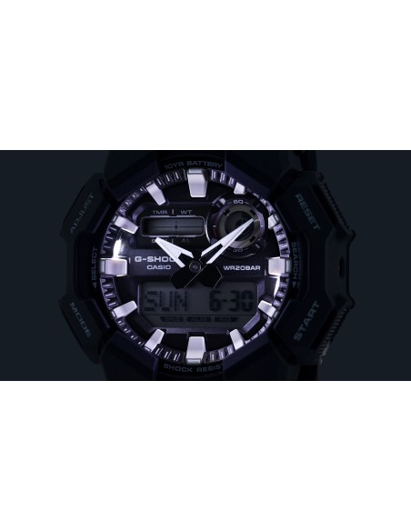 Casio G-Shock GA-010-1AJF JDM  55.1 × 51.9 × 17.5 mm 200M WR Carbon Core Guard 10 años batería