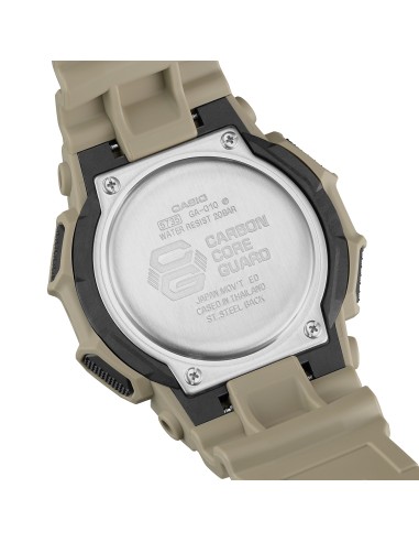 Casio G-Shock GA-010-5AJF JDM  55.1 × 51.9 × 17.5 mm 200M WR Carbon Core Guard 10 años batería