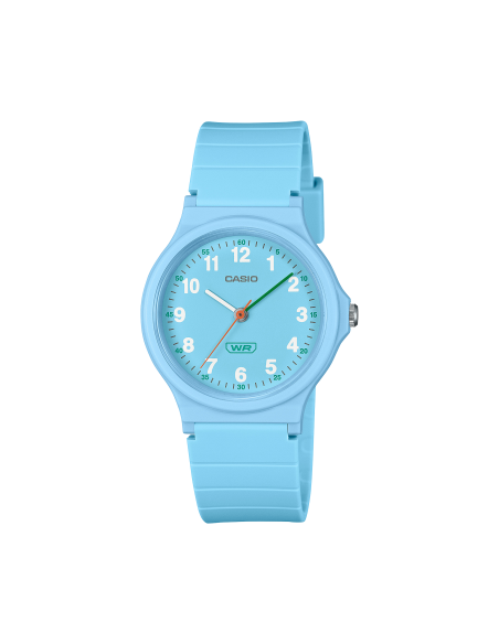 reloj analógico moda mujer y niños Casio LQ-24B-2B 36.1 × 31.5 × 7.8 mm correa de silicona